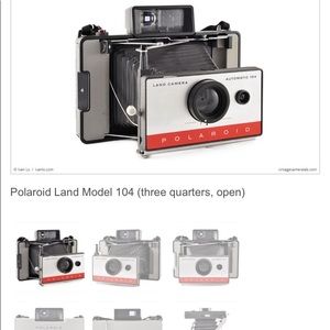 1965- 1967 Polaroid Automatic 104 Land Camera